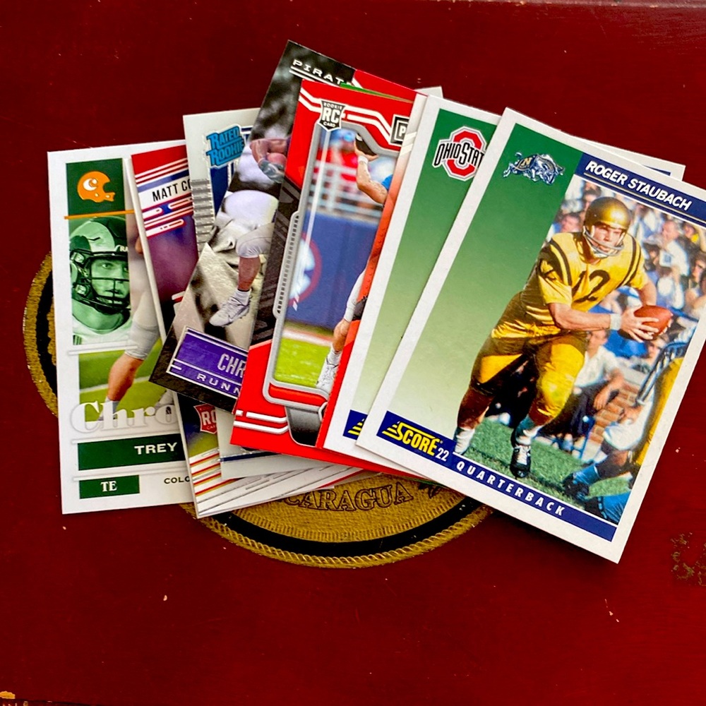 College football rookie cards